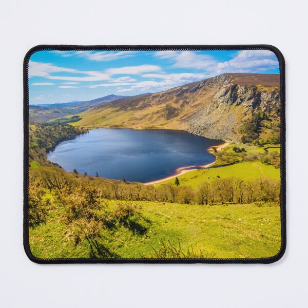 Item preview, Lough Tay Serenity: Lake, Sand, and Mountains designed and sold by KMNscapes – Ireland Prints & Beyond.