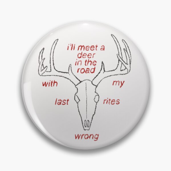Item preview, Deer Antlers Skull in the Road designed and sold by Rocket-To-Pluto.