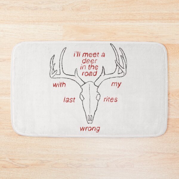 Item preview, Deer Antlers Skull in the Road designed and sold by Rocket-To-Pluto.