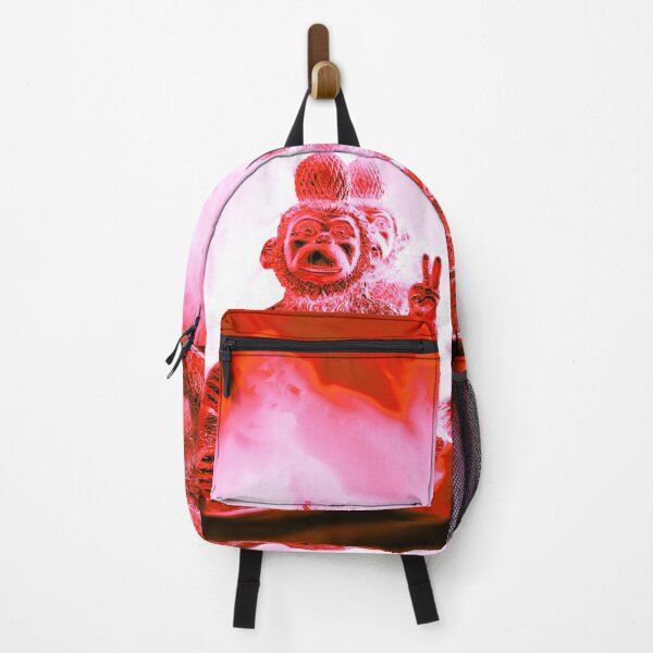 Item preview, red monkeys in yoga position designed and sold by Gabriel BOCQUAIRE.