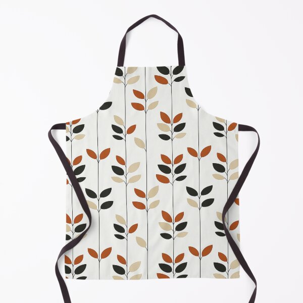 Item preview, Retro Minimalist Autumn Leaf Pattern designed and sold by InkInduldge.