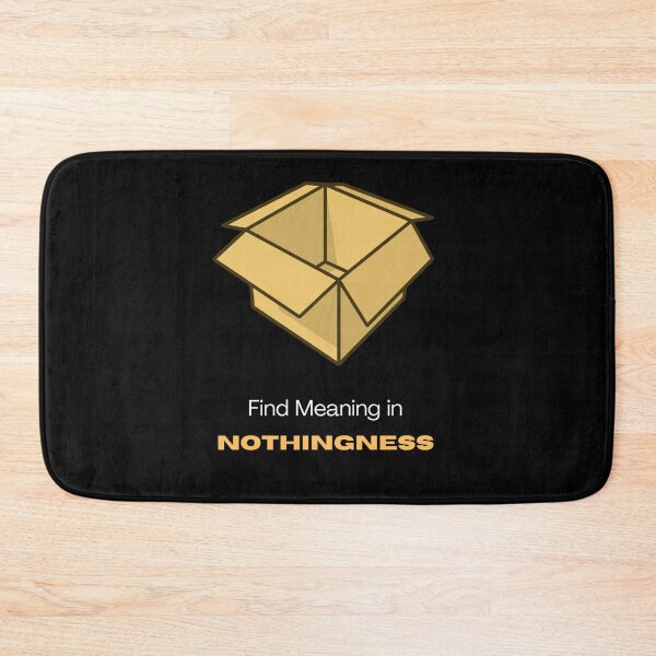 Item preview, Find Meaning in Nothingness designed and sold by ecolatur.