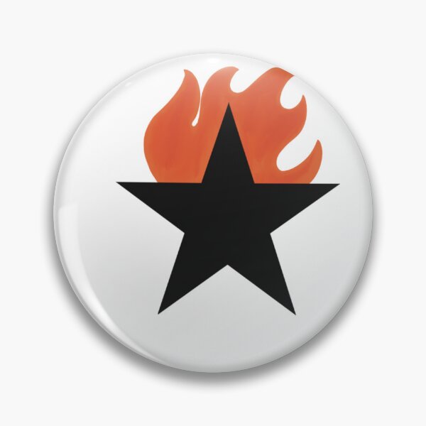 Item preview, Flaming Star designed and sold by ThrillSix.