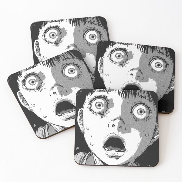 Item preview, Shattered Illusion - black and white horror manga anime girl designed and sold by ForsakenFrames.
