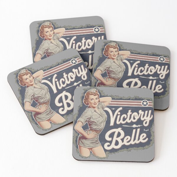Item preview, Vintage WW2 Aircraft Nose Art - Victory Belle designed and sold by zarshirts.
