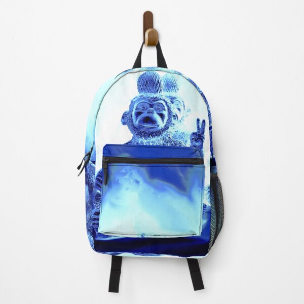 Item preview, blue monkeys in yoga positions designed and sold by Gabriel BOCQUAIRE.