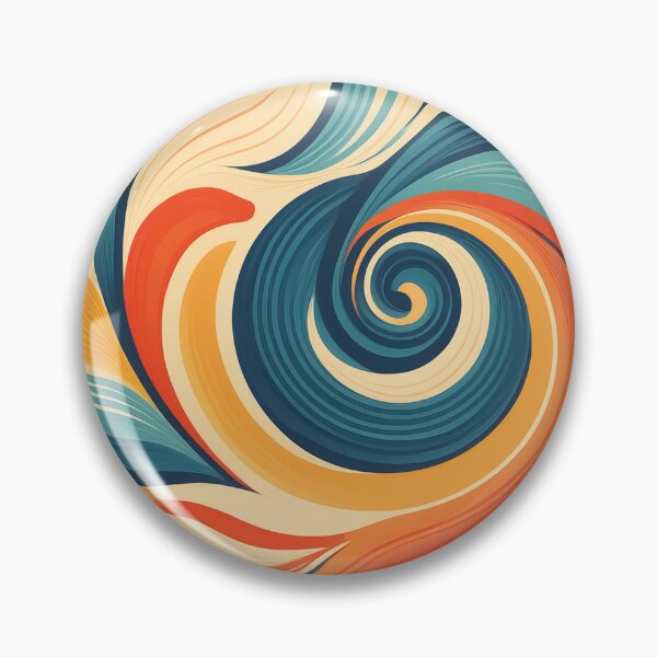 Item preview, A design of a swirling pattern with bold, vibrant colors and smooth transitions. designed and sold by HEMRO.