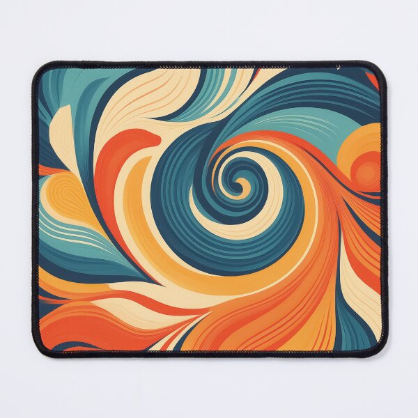Item preview, A design of a swirling pattern with bold, vibrant colors and smooth transitions. designed and sold by HEMRO.