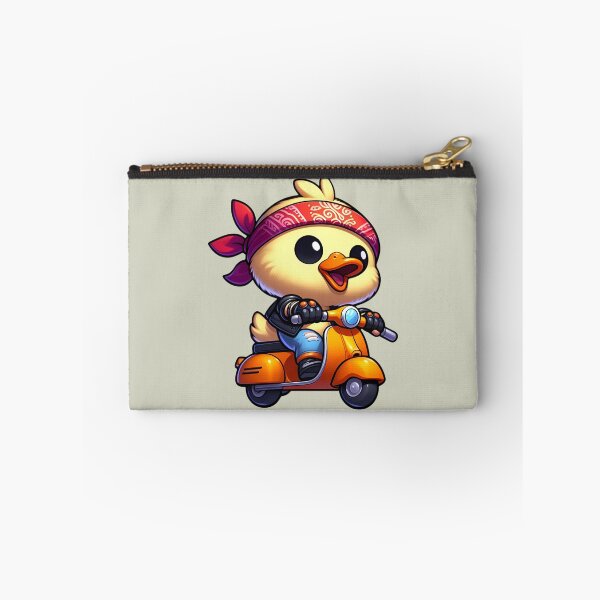 Item preview, Biker Duck on Scooter Adventure designed and sold by Kwanbaba21.