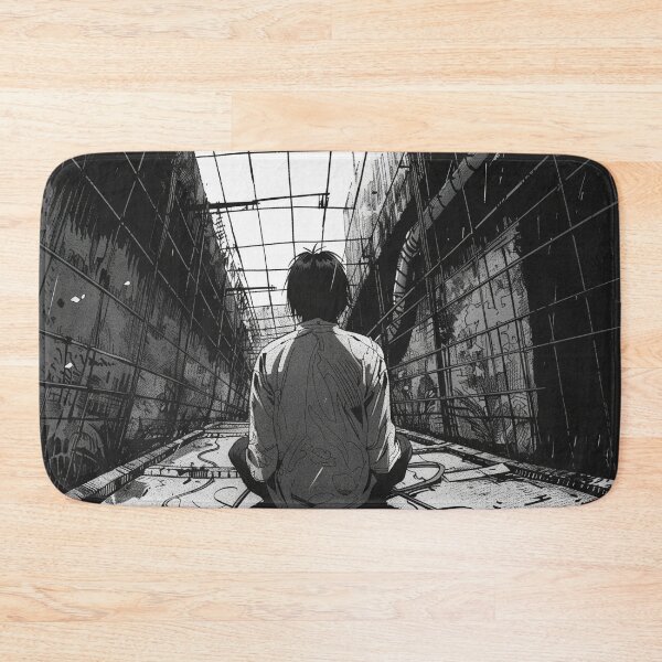 Item preview, Bound in Limbos Hold - black and white horror manga anime boy designed and sold by ForsakenFrames.