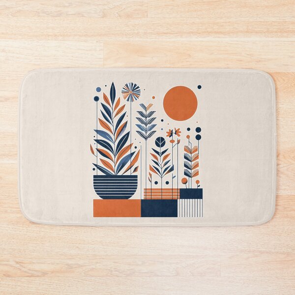 Item preview, Plant Pots Sunrise trees colorful line Art   designed and sold by Nanthanon.