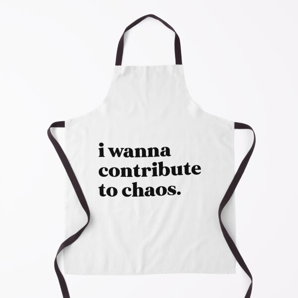 Item preview, I wanna contribute to chaos designed and sold by weirdly weird.