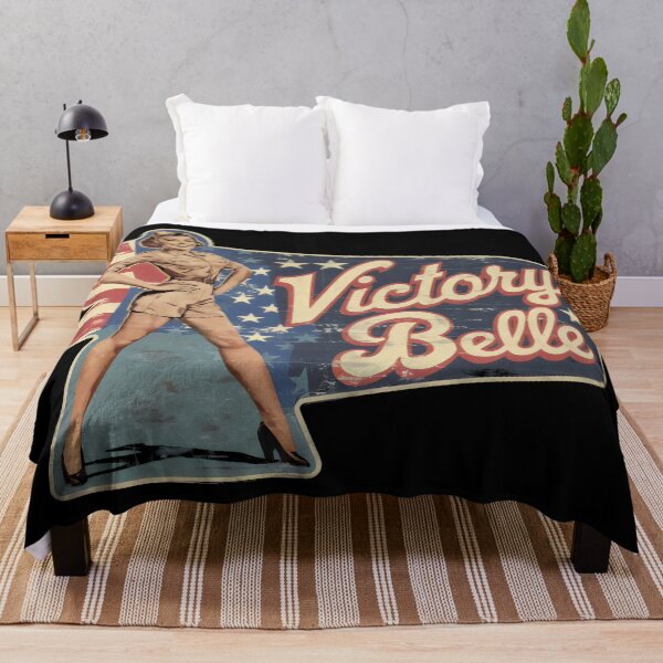 Item preview, Vintage WW2 Aircraft Nose Art - Victory Belle designed and sold by zarshirts.