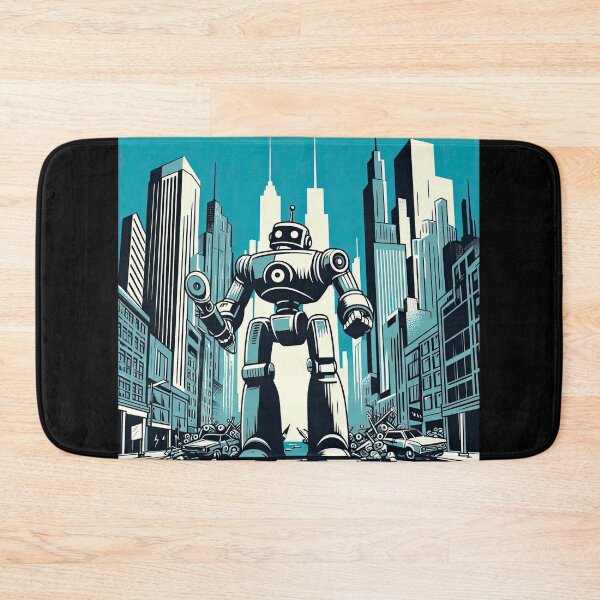 Item preview, Robot Pop Art Style designed and sold by artofuniverse.