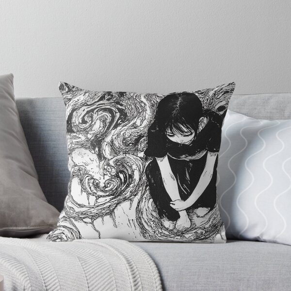 Item preview, Tangled Tragedy - black and white horror manga anime girl designed and sold by ForsakenFrames.