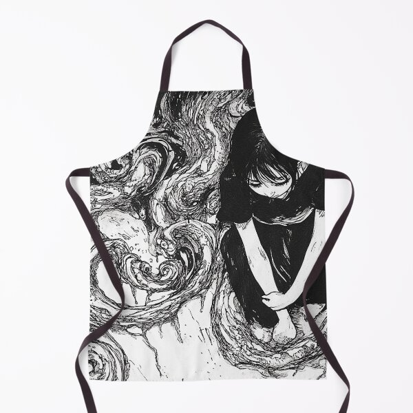 Item preview, Tangled Tragedy - black and white horror manga anime girl designed and sold by ForsakenFrames.
