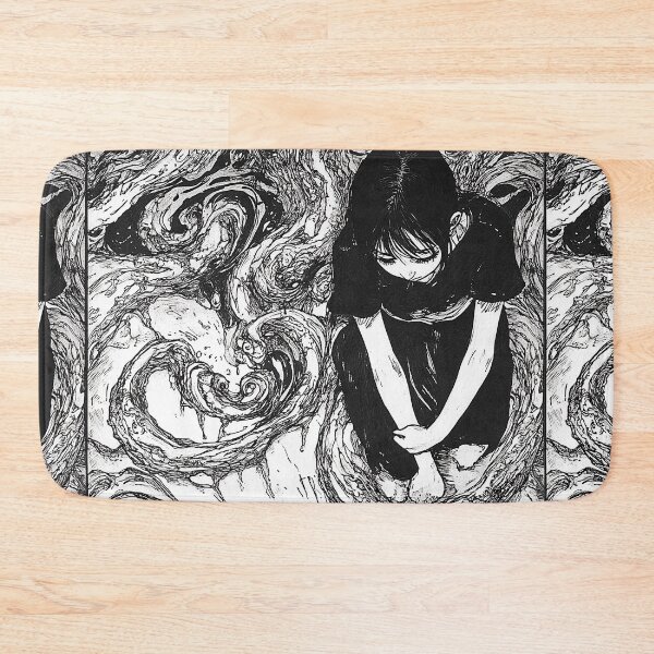 Item preview, Tangled Tragedy - black and white horror manga anime girl designed and sold by ForsakenFrames.