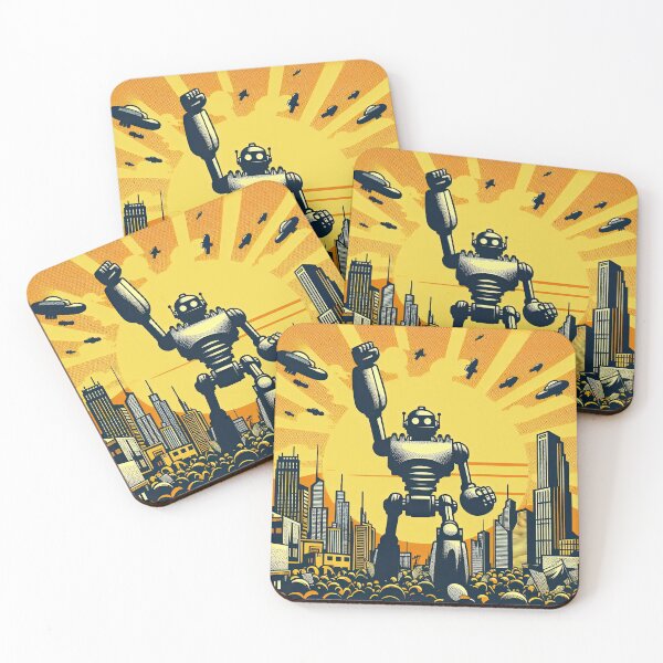 Item preview, Robot Pop Art Style designed and sold by artofuniverse.