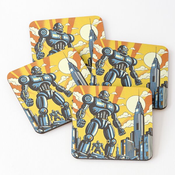Item preview, Robot Pop Art Style designed and sold by artofuniverse.