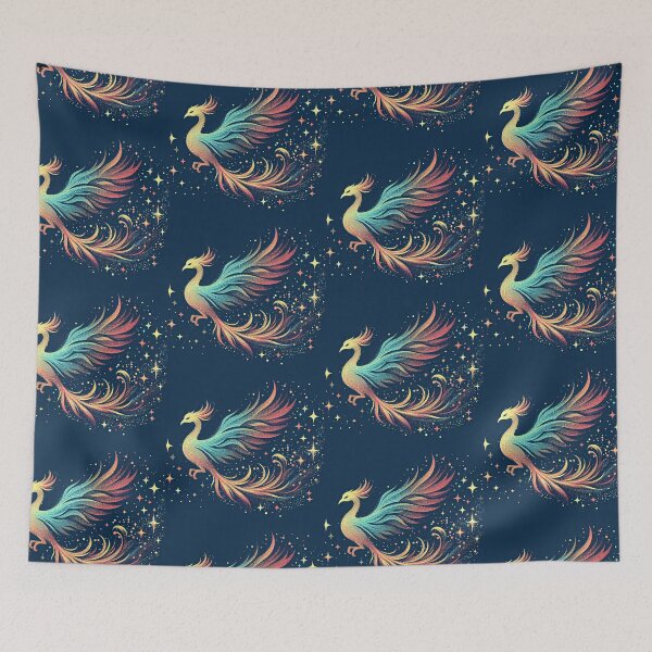 Item preview, Magical Phoenix Pop Art Style designed and sold by artofuniverse.