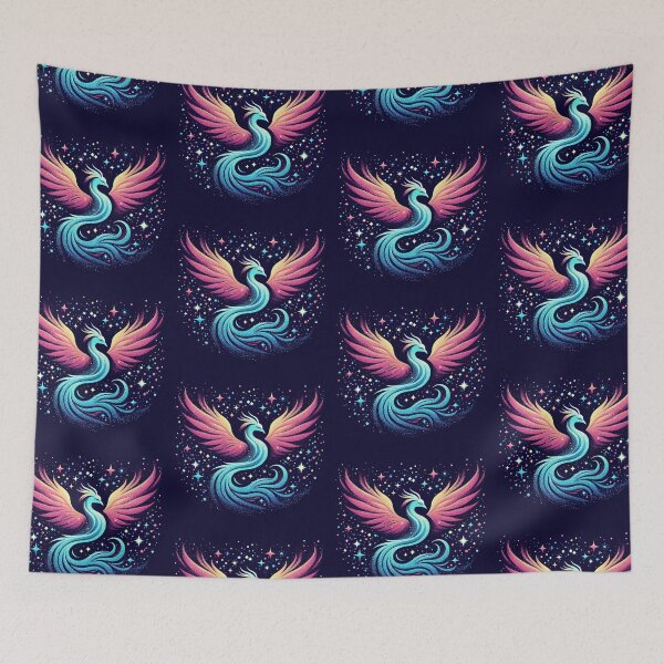 Item preview, Magical Phoenix Pop Art Style designed and sold by artofuniverse.