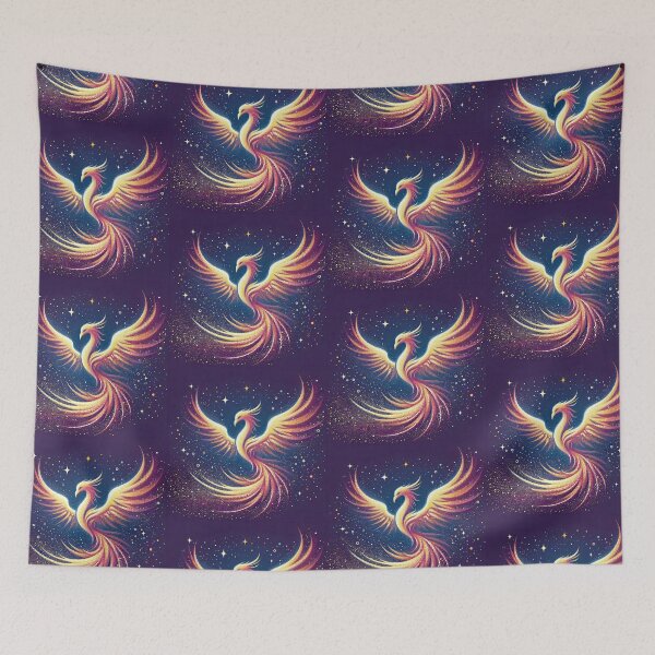 Item preview, Magical Phoenix Pop Art Style designed and sold by artofuniverse.
