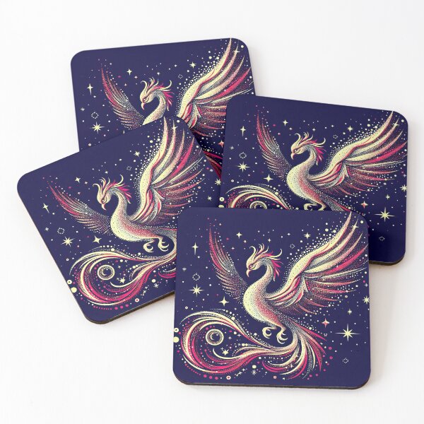 Item preview, Magical Phoenix Pop Art Style designed and sold by artofuniverse.