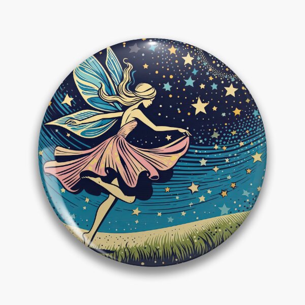 Item preview, Fairy Dancing Pop Art Style designed and sold by artofuniverse.