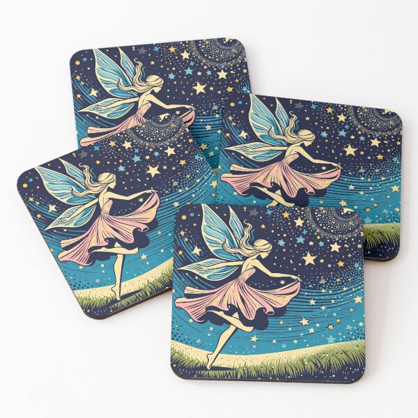 Item preview, Fairy Dancing Pop Art Style designed and sold by artofuniverse.