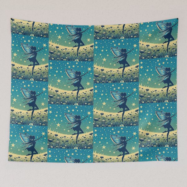 Item preview, Fairy Dancing Pop Art Style designed and sold by artofuniverse.