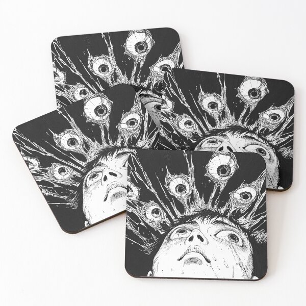 Item preview, Glimmering Phantoms - black and white horror manga anime boy designed and sold by ForsakenFrames.