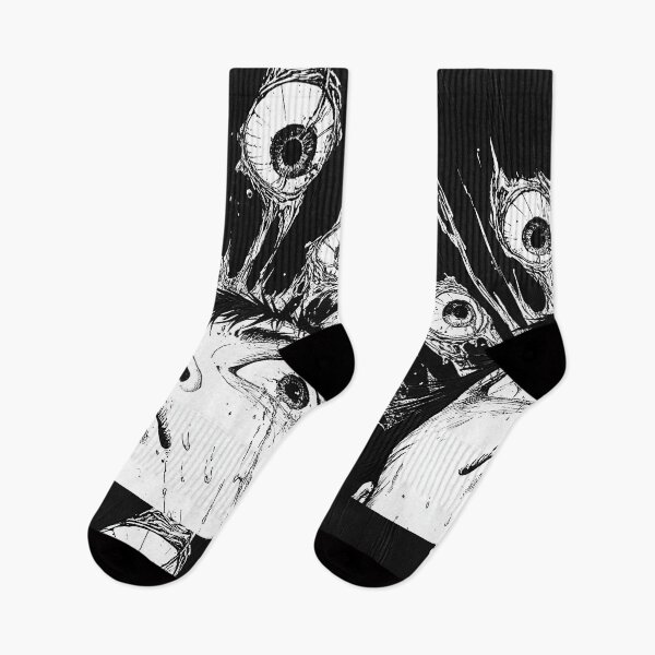 Item preview, Glimmering Phantoms - black and white horror manga anime boy designed and sold by ForsakenFrames.