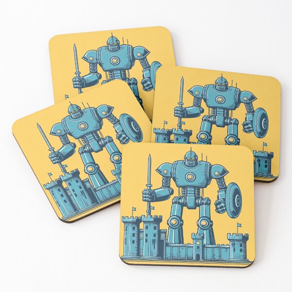 Item preview, Guardian Robot Pop Art Style designed and sold by artofuniverse.
