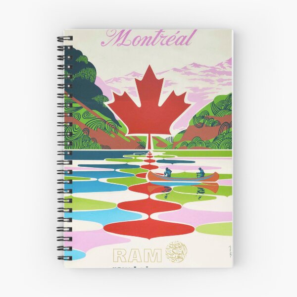 Item preview, Vintage travel poster for Montreal designed and sold by colliophoto.
