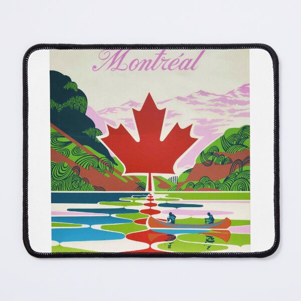 Item preview, Vintage travel poster for Montreal designed and sold by colliophoto.