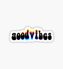 good vibes sticker Sticker