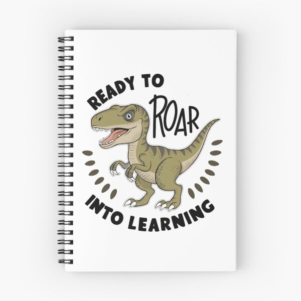 Item preview, Ready To Roar Into Learning - Back To School - Dinosaur Lover Gift For Kids designed and sold by Nicole Creates.