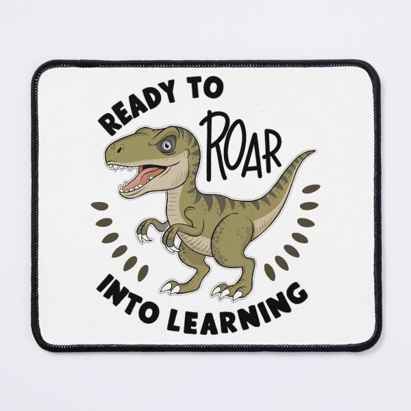 Item preview, Ready To Roar Into Learning - Back To School - Dinosaur Lover Gift For Kids designed and sold by Nicole Creates.