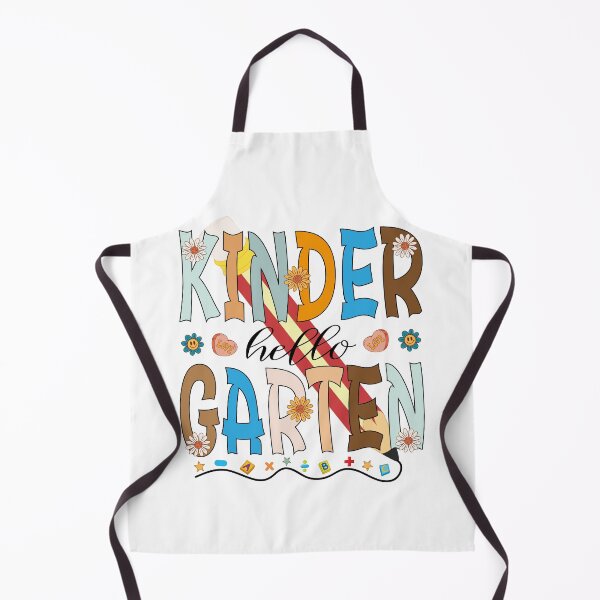 Item preview, Colorful Hello Kindergarten Tee, Retro Style designed and sold by SARJOU.
