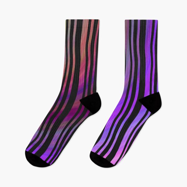 Item preview, Black stripes on a rainbow background designed and sold by Kacharava.