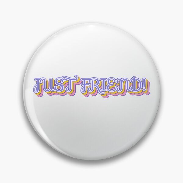 Item preview, Just Friend word ,braf design  designed and sold by Brafdesign.