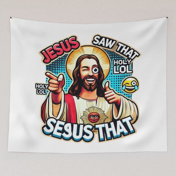 Item preview, Jesus Saw That Holy LOL designed and sold by Thanabordee.