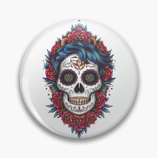 Artikelvorschau, La Calavera Catrina entworfen und verkauft von Angry Swan Designs.