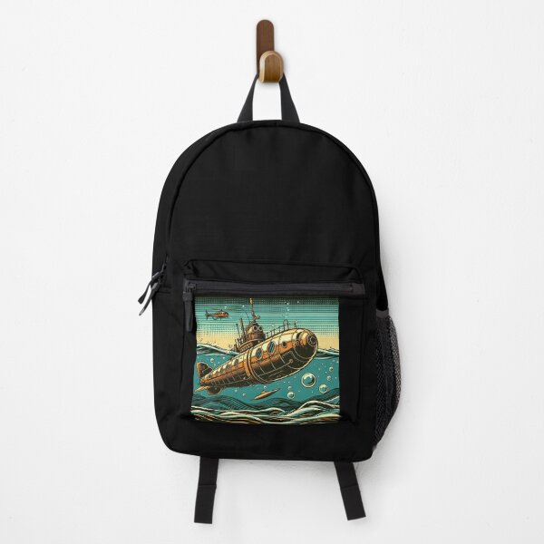 Item preview, Steampunk Submarine Pop Art Style designed and sold by artofuniverse.