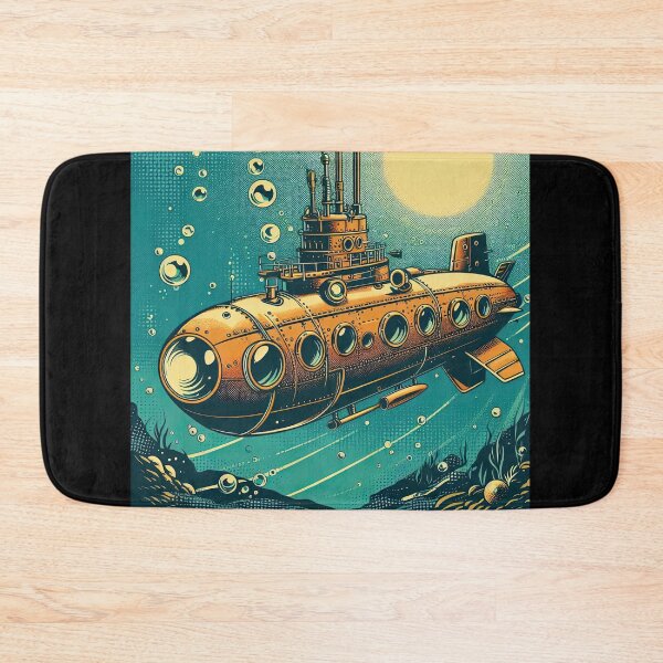 Item preview, Steampunk Submarine Pop Art Style designed and sold by artofuniverse.