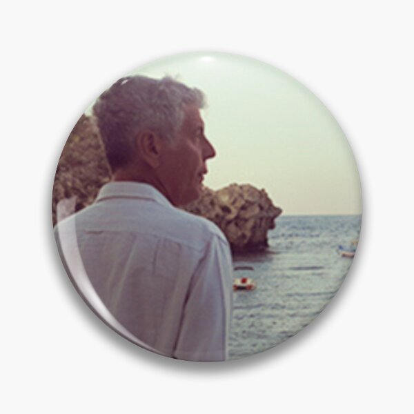 Item preview, Distressed Anthony Bourdain Tshirt on Italian Coast designed and sold by Soccer4ja9.