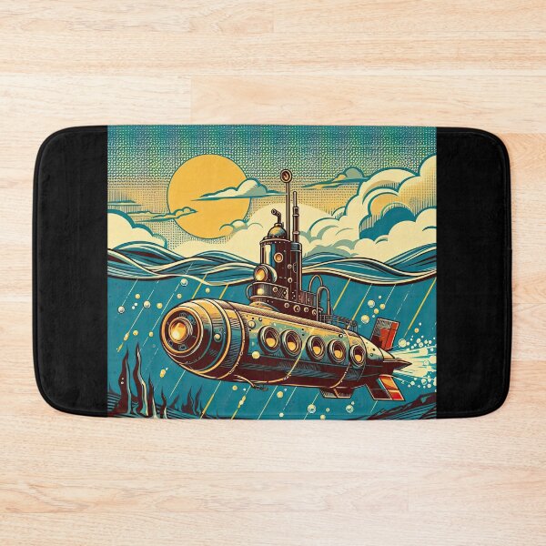 Item preview, Steampunk Submarine Pop Art Style designed and sold by artofuniverse.