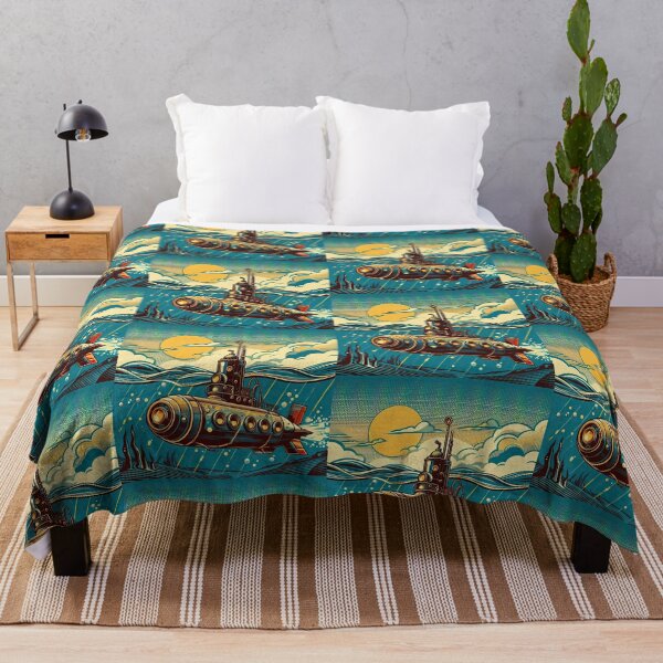 Item preview, Steampunk Submarine Pop Art Style designed and sold by artofuniverse.