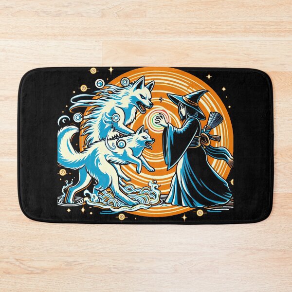 Item preview, Witch and Wolfs Pop Art Style designed and sold by artofuniverse.
