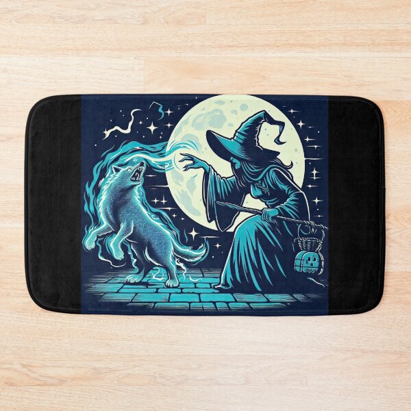 Item preview, Witch and Wolf Pop Art Style designed and sold by artofuniverse.